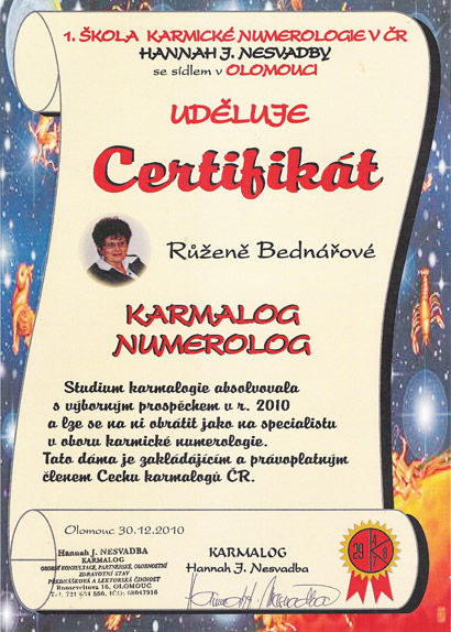 Certifikát